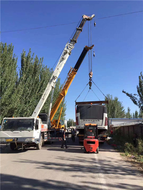 无棣县港口集装箱搬运案例